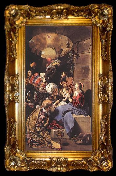framed  MAINO, Fray Juan Bautista Adoration of the Kings g, ta009-2